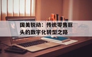 国美锐动：传统零售巨头的数字化转型之路