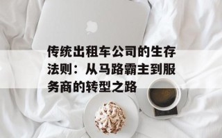 传统出租车公司的生存法则：从马路霸主到服务商的转型之路