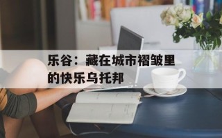乐谷：藏在城市褶皱里的快乐乌托邦