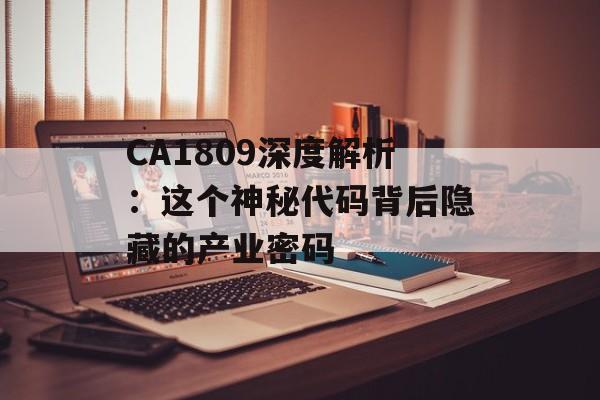 CA1809深度解析：这个神秘代码背后隐藏的产业密码-第1张图片-