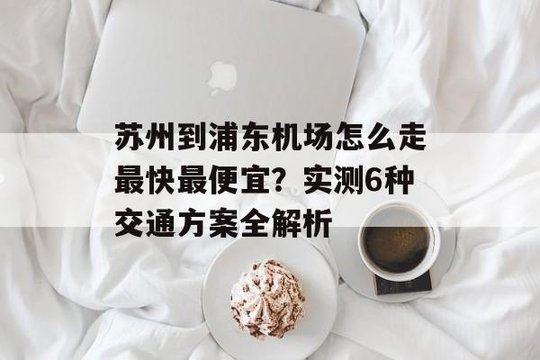 苏州到浦东机场怎么走最快最便宜？实测6种交通方案全解析-第1张图片-